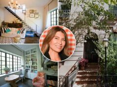 A estrela da HGTV, a designer de ‘Trading Spaces’ Genevieve Gorder lista sua casa duplex totalmente renovada em Nova York por US $ 4,3 milhões A estrela da HGTV, a designer de 'Trading Spaces' Genevieve Gorder lista sua casa duplex totalmente renovada em Nova York por US $ 4,3 milhões