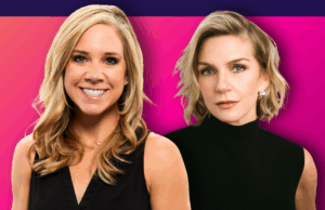 A estrela da Pluribus, Rhea Seehorn, junta-se ao Power Women Summit 2025 para apresentar a palestrante principal Amanda Zurawski A estrela da Pluribus, Rhea Seehorn, junta-se ao Power Women Summit 2025 para apresentar a palestrante principal Amanda Zurawski