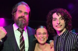 A estrela de ‘Stranger Things’ Millie Bobby Brown apresentou queixa de assédio e intimidação contra David Harbor | Relatório Lily Allen participa do Lily Allen x Perfect