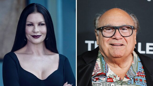 A estrela de 'quarta-feira' Catherine Zeta-Jones quer que Danny DeVito interprete o primo It: 'Ele vai me matar por isso'
