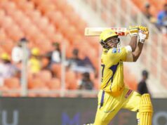 A estrela do CSK e capitão do Gujarat, Urvil Patel, acerta 31 bolas 100 no Troféu Syed Mushtaq Ali T20 A estrela do CSK e capitão do Gujarat, Urvil Patel, acerta 31 bolas 100 no Troféu Syed Mushtaq Ali T20
