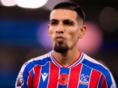 A estrela do Crystal Palace, Daniel Munoz, admite o Man Utd: ‘Estou trabalhando para …’ ícone de correio