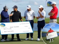 A estrela do golfe Xander Schauffele recebeu um cheque hilariante de US$ 0 depois de não ganhar dinheiro na devolução do Skins Game A estrela do golfe Xander Schauffele recebeu um cheque hilariante de US$ 0 depois de não ganhar dinheiro na devolução do Skins Game