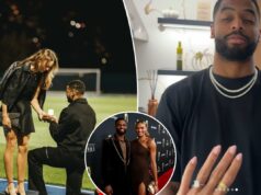 A estrela dos Giants, Darius Slayton, está noiva de Anna Hall, sua namorada estrela A estrela dos Giants, Darius Slayton, está noiva de Anna Hall, sua namorada estrela