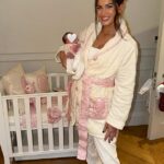 A ex-namorada de Chris Hughes, Annabel Dimmock, 29, deu as boas-vindas ao seu primeiro filho com seu parceiro multimilionário Alfie Best junior