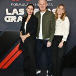Gordon Ramsay, sua esposa Tana e sua filha Tilly fizeram uma exibição unida no Grande Prêmio de Las Vegas neste fim de semana