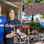 A fúria irrompe depois que um predador sexual adolescente acusado escapa da prisão; Famílias lotam tribunal exigindo chefe de juiz