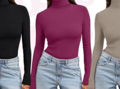 A gola alta mais vendida por US $ 14 é a camada perfeita em dias frios suéter