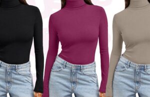 A gola alta mais vendida por US $ 14 é a camada perfeita em dias frios suéter