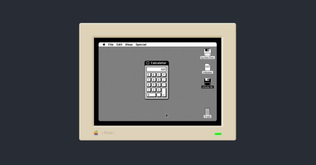 A doce história de encerrar as críticas de Steve Jobs ao aplicativo Macintosh Calculator (mostrado)