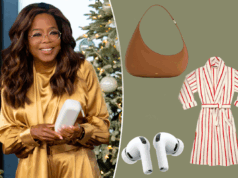 A lista de ‘coisas favoritas’ de 2025 da Oprah finalmente chegou: compre suas principais escolhas Bolsa JW PEI Gabbi em bordô com detalhes dourados.