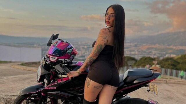 A motociclista Karen Sofía Quiroz Ramírez previu seu próprio acidente Yahoo news home