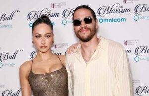 A namorada grávida de Pete Davidson, Elsie Hewitt, diz que está em ‘agonia absoluta’ Pete-Davidson-e-Elsie-Hewitt-GettyImages-2215326490