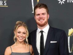 A noiva de Seahawks QB Sam Darnold reage ao seu desempenho épico em ‘SNF’ GettyImages-2244682634 Travis Kelce fatura novembro de 2025