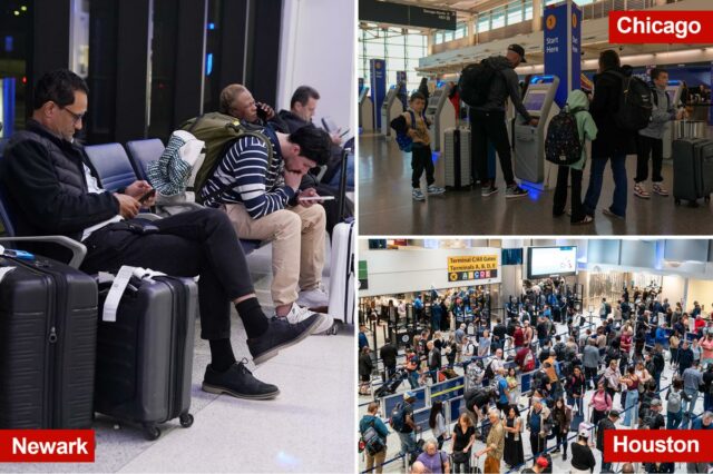 A ordem da FAA de cortar voos em todo o A ordem da FAA de cortar voos em todo o país devido à paralisação do governo deve entrar em vigor