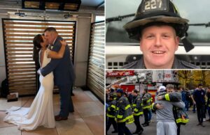 A pegadinha do primeiro de abril de Fallen Bravest Patrick Brady oferece um vislumbre atrevido do herói do FDNY – enquanto a viúva tem uma citação emocionante no Facebook A pegadinha do primeiro de abril de Fallen Bravest Patrick Brady oferece um vislumbre atrevido do herói do FDNY - enquanto a viúva tem uma citação emocionante no Facebook
