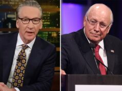 A piada sobre a morte de Cheney, de Bill Maher, provoca gemidos Bill Maher falando em seu programa
