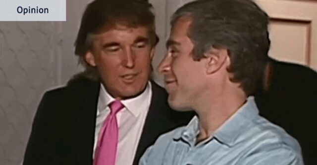 A questão pendente sobre Epstein e Trump Donald Trump e Jeffrey Epstein eram amigos na década de 1990, mas depois se separaram.