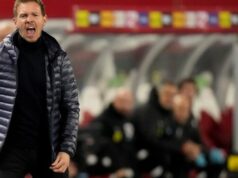 A reação de Julian Nagelsmann após a seleção alemã garantir ingressos para a Copa do Mundo de 2026 A reação de Julian Nagelsmann após a seleção alemã garantir ingressos para a Copa do Mundo de 2026