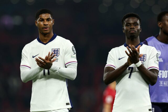 A reação imediata de Gary Lineker ao desempenho de Marcus ícone de correio