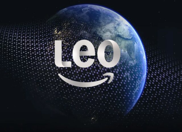 A rede de satélites da Amazon recebe uma reformulação de Amazon Leo satellite internet logo