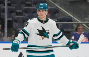 A segunda escolha geral do San Jose Sharks sofre uma ruptura difícil devido a uma lesão na parte inferior do corpo A segunda escolha geral do San Jose Sharks sofre uma ruptura difícil devido a uma lesão na parte inferior do corpo