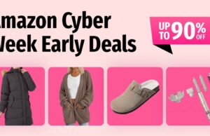 A semana da Amazon Black Friday está chegando! Mais de 50 ofertas antecipadas para conseguir o mais rápido possível conjunto de roupa