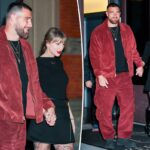 A sequência de PDA de Taylor Swift e Travis Kelce continua com outro encontro noturno de despedida na semana