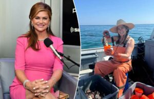 A supermodelo Kathy Ireland lança carreira na pesca comercial e prefere ‘tubarões no oceano’ aos empresariais A supermodelo Kathy Ireland lança carreira na pesca comercial e prefere 'tubarões no oceano' aos empresariais
