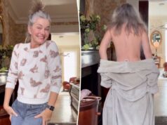 A supermodelo Paulina Porizkova, 60, fica apenas com lingerie para abraçar suas ‘imperfeições’ A supermodelo Paulina Porizkova, 60, fica apenas com lingerie para abraçar suas 'imperfeições'