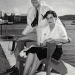 Lord e Lady Powerscourt nas Bermudas após a Segunda Guerra Mundial