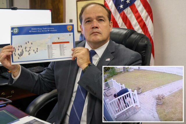 A tripulação pirata da varanda rouba centenas de telefones e A tripulação pirata da varanda rouba centenas de telefones e eletrônicos em 30 cidades da LI - após 'hackear' entregas