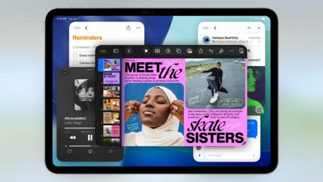 A última atualização do iPadOS da Apple trouxe de volta deslizar
