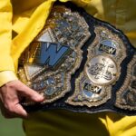 aew championship belt at 2025 event