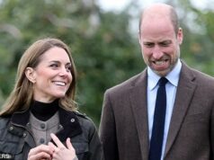 AMANDA PLATELL: Depois de rumores sobre o que Andrew disse ter feito com ela, não estou surpreso que Kate o tenha expulsado. Ela é uma tigresa… seu próximo passo é tão delicioso O que está se tornando cada vez mais aparente é que a sorridente Kate, que conquista os corações das pessoas em todo o mundo, tem um núcleo interno de aço.