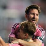 ASSISTIR: Messi marca dois gols para dar vantagem ao Inter Miami contra Nashville nos playoffs da MLS Cup