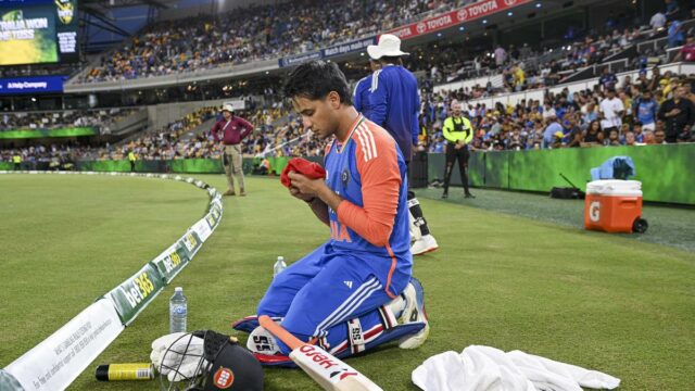 AUS vs IND: Abhishek Sharma se torna o segundo indiano mais rápido a registrar 1.000 corridas em T20Is
