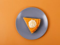 Ação de graças para todos: torta de abóbora para diabéticos com crosta de bordo e gengibre Ação de graças para todos: torta de abóbora para diabéticos com crosta de bordo e gengibre