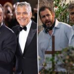 Adam Sandler admite que se sentiu ‘invisível’ para as mulheres enquanto saía com George Clooney