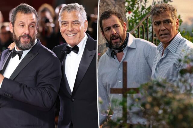 Adam Sandler admite que se sentiu ‘invisível’ para as mulheres enquanto saía com George Clooney
