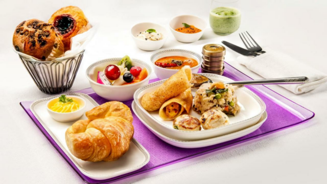 Air India revela novo menu global de bordo
