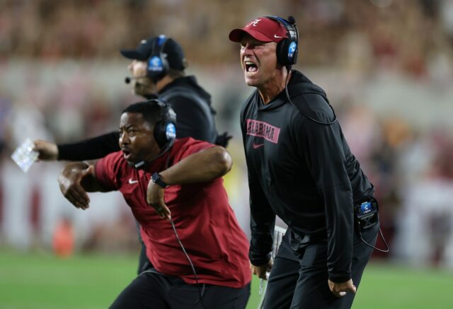 Alabama co-offensive coordinator JaMarcus Shephard