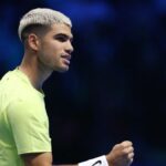Alcaraz feliz por enfrentar Musetti em vez de Djokovic no ATP Finals