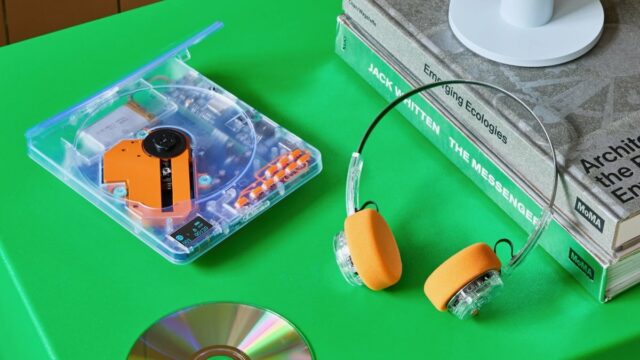 Alerta de tendência: CD players Bluetooth de alta tecnologia me Shanling ec zero akm cd player portátil com tampa aberta