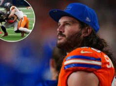 Alex Singleton, do Broncos, deve retornar à NFL menos de um mês após o diagnóstico de câncer testicular por choque O linebacker interno do Broncos, Alex Singleton, assiste do lado de fora durante o segundo tempo de um jogo de futebol americano da NFL contra o Las Vegas Raiders na quinta-feira, 6 de novembro de 2025, em Denver.