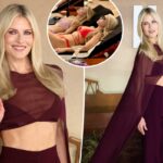 Ali Larter deixa pouco à imaginação em roupa cor de vinho na estreia de 'Landman' em Londres