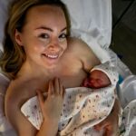 A influenciadora de fitness Alice Liveing, 32, anunciou no domingo que ela e seu marido Patrick Murphy anunciaram que deram as boas-vindas a uma menina há duas semanas, de uma 'maneira inesperada'