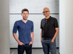 Altman e Nadella precisam de mais poder para IA, mas não têm certeza de quanto MSFT Nadella OpenAI Altman 09 official joint pic