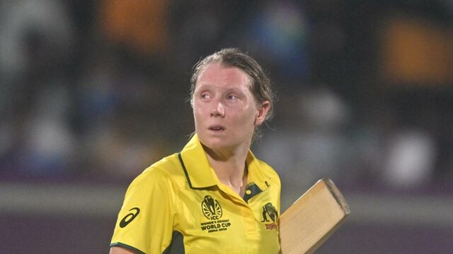 Alyssa Healy não foi vendida no leilão WPL 2026
