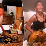 Amber Heard compartilha um raro vislumbre da filha Oonagh em lindas fotos do Dia de Ação de Graças